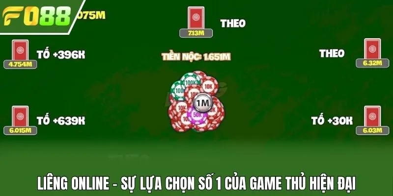 Liêng online - sự lựa chọn số 1 của game thủ hiện đại